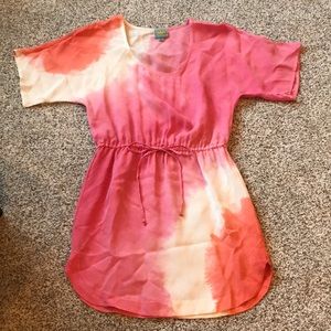 Summertime flowy casual beach dress